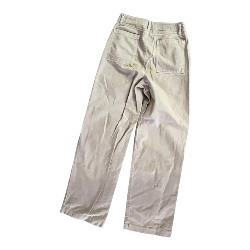 Gap Women’s Size 6 TALL wide leg Loose Khaki Pants - Picture 3 of 7